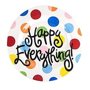 Retired Happy Everything Plate 16in & attachments